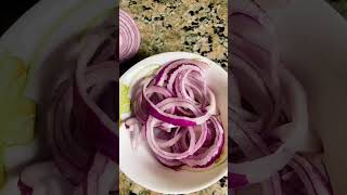 Batata con huevo revuelto con cebolla 🇩🇴