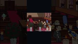 No one comes to church anymore😭😱#simpsons #viralvideo #shorts #shortvideo