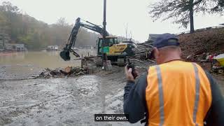 U.S. Army Corps of Engineers Debris Removal in Lure Lake