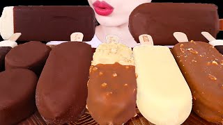 ASMR MUKBANG｜CHOCOLATE ICE CREAM PARTY, MAGNUM, HERSHEY, GOOGOO 초콜릿 아이스크림 EATING SOUNDS 디저트 먹방