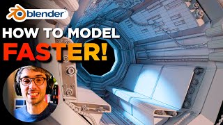 My Workflow For Speed Modelling in Blender! Creating An Escape Pod Blender Tutorial