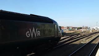 43160/198 leaving Bridgwater on 14/2/23 Taunton to Cardiff service