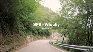 Włoska droga SP9 motocyklem