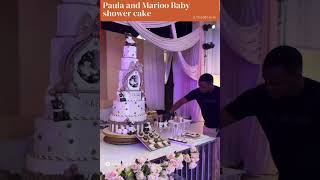 Keki ya Baby shower ya Paula na Marioo Unaipa maksi gani?  #cake  #marioo  #paulakajala