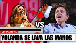 🔴YOLANDA DIAZ🔴 se lava las manos en el caso ERREJON en GLOBAL M TU CANAL DE NOTICIAS