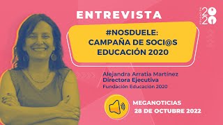 #NosDuele: Campaña de soci@s busca sensibilizar sobre el doloroso escenario de aprendizajes en Chile