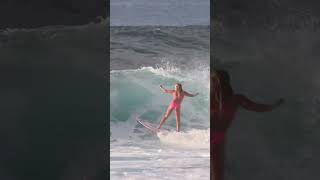 Bella Kenworthy Surf North Shore #hawaii 🏝 @bellakenworthy603