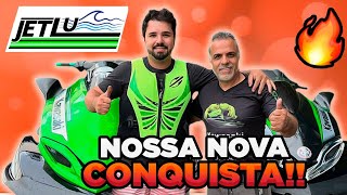 JET SKI KAWASAKI ULTRA 300 X NOVIDADES NA JETLU !!! (UMA EMPRESA QUE LEVA A KAWASAKI PRA FRENTE) !!!