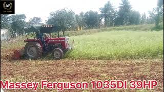 Massey Ferguson 1035DI 39HP rotary performance