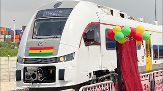 LIVE🚨Nana Addo Has Done it it again He commissions 97KM Railway to enhance Train Transportation