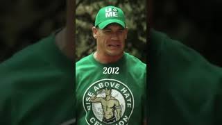 Evolution of John Cena