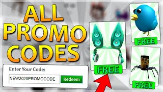 🎁ALL Roblox Promo Codes *FREE ITEMS* (2020 May)