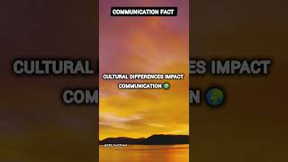 Communication Fact: Cultural Differences Matter 🌍🤝 #shortsfeed  #factsshorts #trending #viralvideo