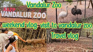 Vandalur Zoo weekend vlog visit to vandalur zoo/animals @vandalurzoo/travel by KGR SATHYA Creations