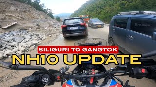 siliguri to gangtok | nh10 এর অবস্থা এখন কেমন ? north Sikkim bike Trip 2024