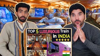 Pakistani reaction on Indian luxury train |  Pakistani Reaction on Top 5 Luxury Trains in India