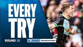 Down to the Wire Drama! | Every Round 16 Try! | Gallagher Premiership 2023/24