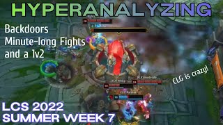 Hyperanalyzing LCS Summer 2022 Week 7