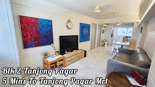 Blk 2 Tanjong Pagar, Corner Unit With Privacy, 5 Mins Tanjong Pagar Mrt , Cross The Road To 100 AM