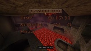 Quake Ps4 - e1m7 17.31 (Controller)