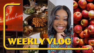 VLOG | KOREAN BBQ DINNER, GETTING MY MAKEUP DONE, B.J. REESE APPLE ORCHARD, DECLUTTERING MY OFFICE