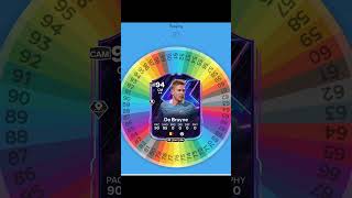 I Re-spun KEVIN DE BRUYNE FC 25 Card #fifa #spinner #soccer #football