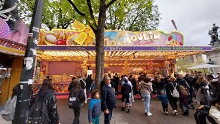 Un mercredi après-midi à la fête foraine de Nantes 🎡🎢💈🎪🚂 #nantes #fêteforainedeNantes