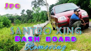 Hundai santro dash board removing