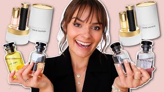 Reviewing My Louis Vuitton Perfume Collection *are they worth it?* Travel Size VS Full Bottle