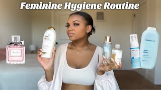 MY 2022 FEMININE HYGIENE ROUTINE (how to smell good all day for girls)