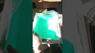 Unpacking the new tall and skinny soap mold from Amazon. #soap #shortvideo #diy #shorts #satisfying