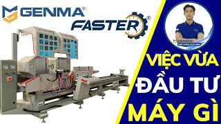 Máy Cắt Nhôm 2 Đầu 09s Cao Cấp| Faster F99 |Khương Faster