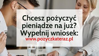 Pilnie potrzebujesz pieniędzy? Weź pożyczkę już teraz! Z nami to proste! - www.pozyczkateraz.pl