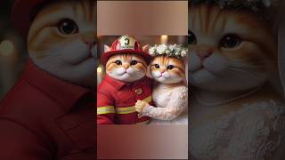 He Is A Firefighter Man 😭😭😭#Cat#Cute#Viral#Short#Al