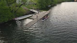 AMATEURS ROWING ON THE SCHUYLKILL RIVER