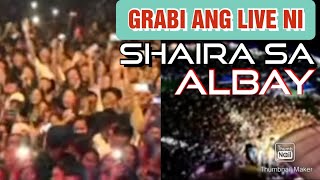 NEW LIVE CONCERT @ ALBAY - SELOS BY SHAIRA