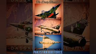 Largest operator of French Dassault Mirage III/Mirage 5 fighters in the World, Pakistan Air Force