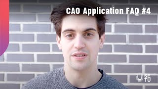 SETU I CAO Application FAQ #4