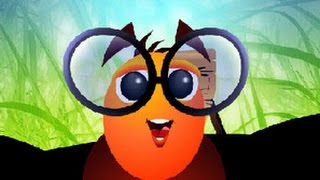 Мультик Игра для детей Мечта гусеницы   Larva dream cartoon for kids