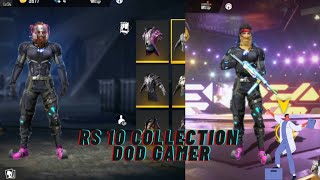 DOD Gamer  Rs 10  Collection 😁🤣 || Crazy Bunny Mp40 collection || Indian server most Sasta  account