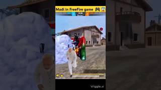 Modi in FreeFire Game 🎮 | Modi voice song | #funny #song #love #freefire #shorts #trendingshorts