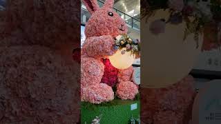 #short Easter Bunny @ airport Hongkong #lakwatseragirl #hkairport