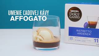 NESCAFÉ® Dolce Gusto® - Affogato – recept na ľadovú kávu