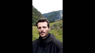 Lionel Camy dans la nature sauvage en Norvège