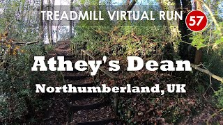 Treadmill Virtual Run 57: Athey's Dean, Northumberland, UK