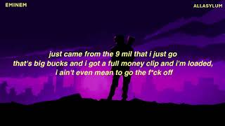 Eminem - GNAT Lyrics  #eminem #gnat #musictobemurderedby #eminemlyrics