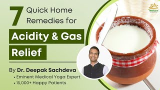 7 Quick Home Remedies for Acidity & Gas Relief #acidity #gastric #health #fitness #stomach #life