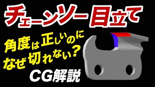 間違いだらけの！【チェーンソーの目立て】このポイントを押さえれば切れるようになる！