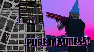 Annihilating A Whole Bad Sport mc was Pure MADNESS! [GTA Online]