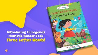 Learn Three Letter Words | Phonetic Reader | Oswaal Books @LilLegendsByOswaalBooks